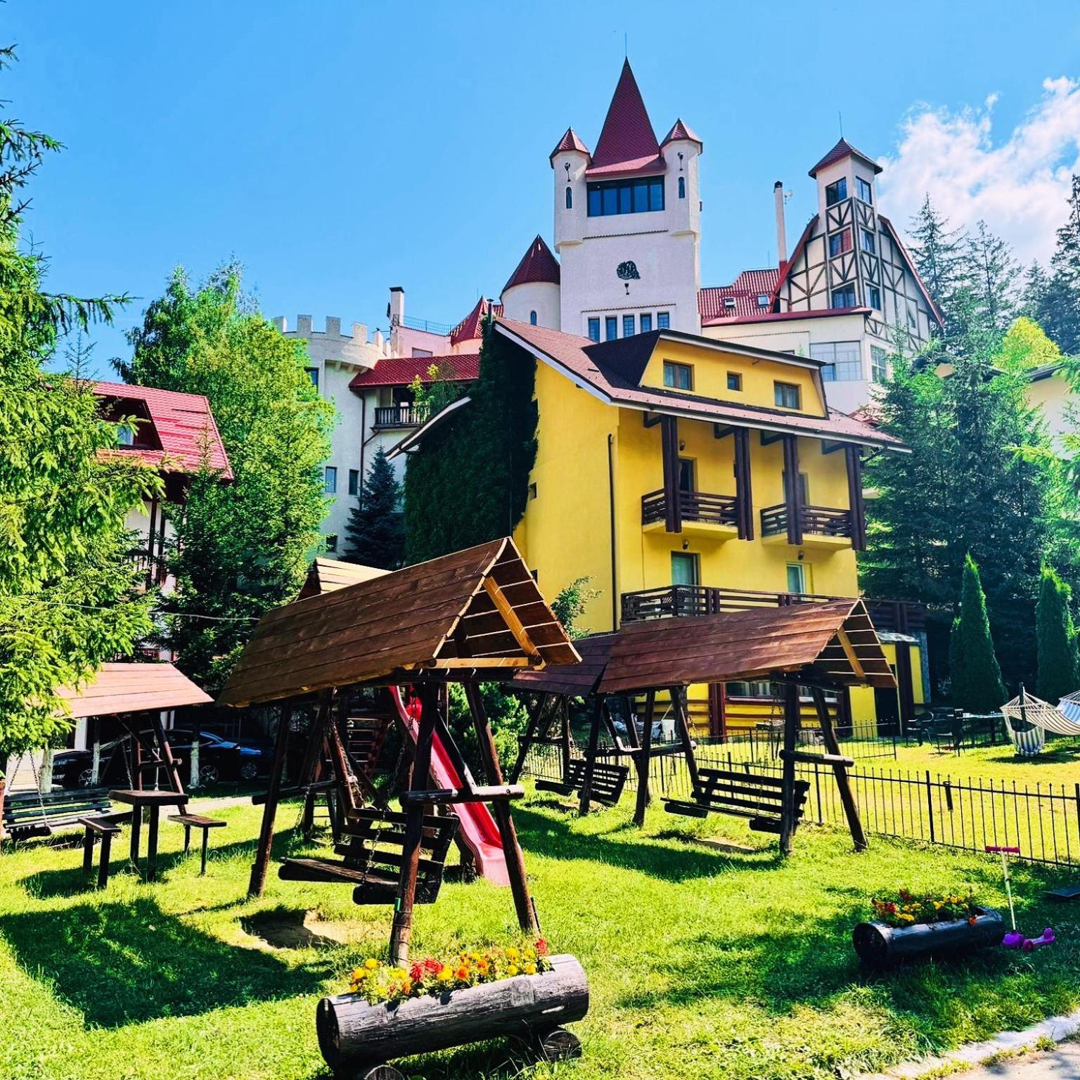 Hotel Sunray-Vilagalbena Poiana Brasov Exterior foto
